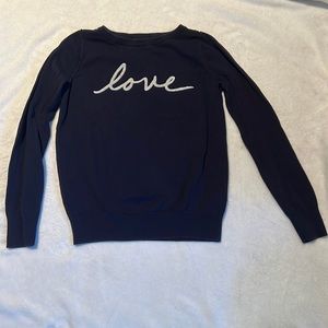 Gap “love” Sweater